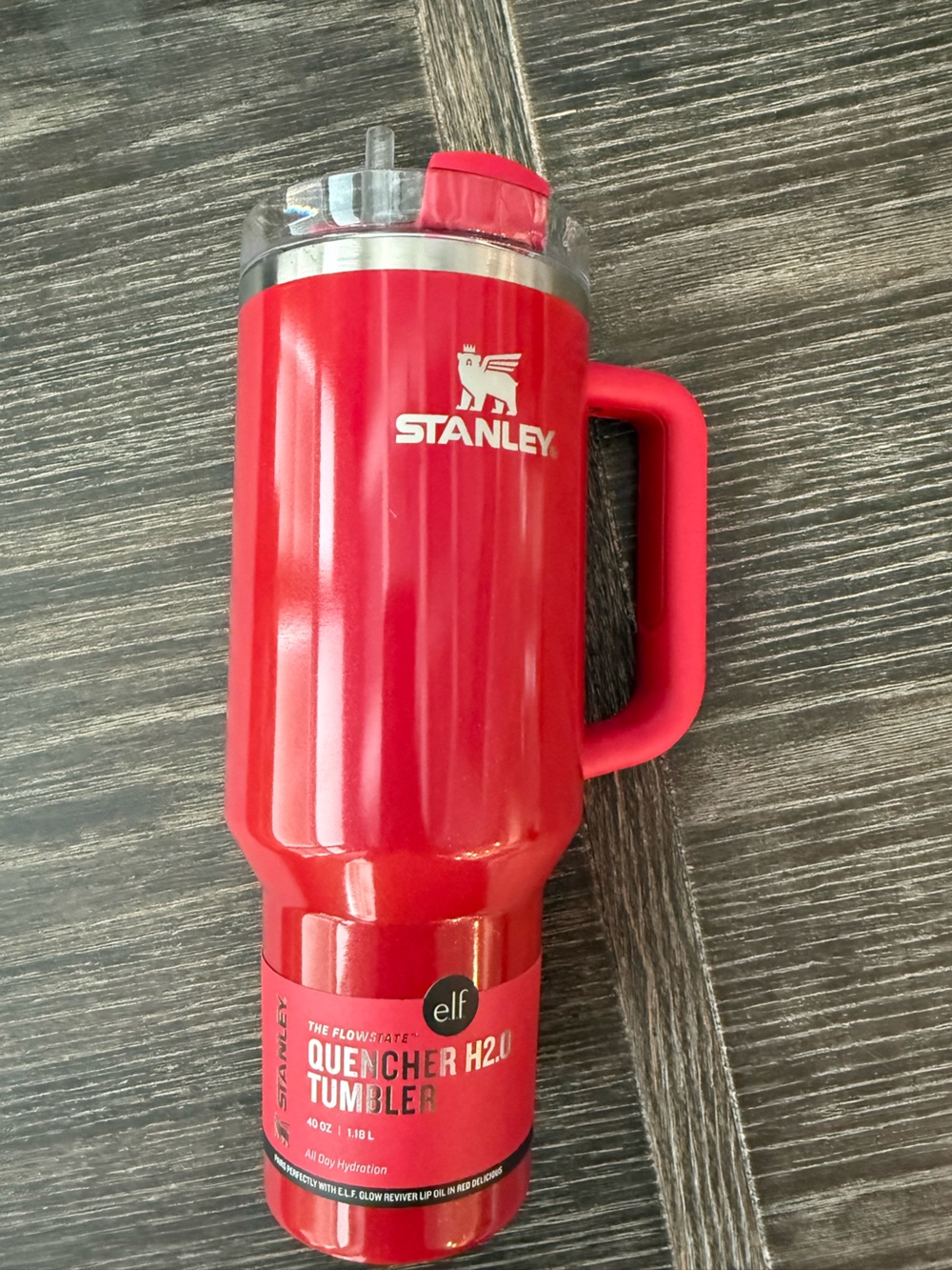 NWT Stanley 40oz Elf Red Tumbler